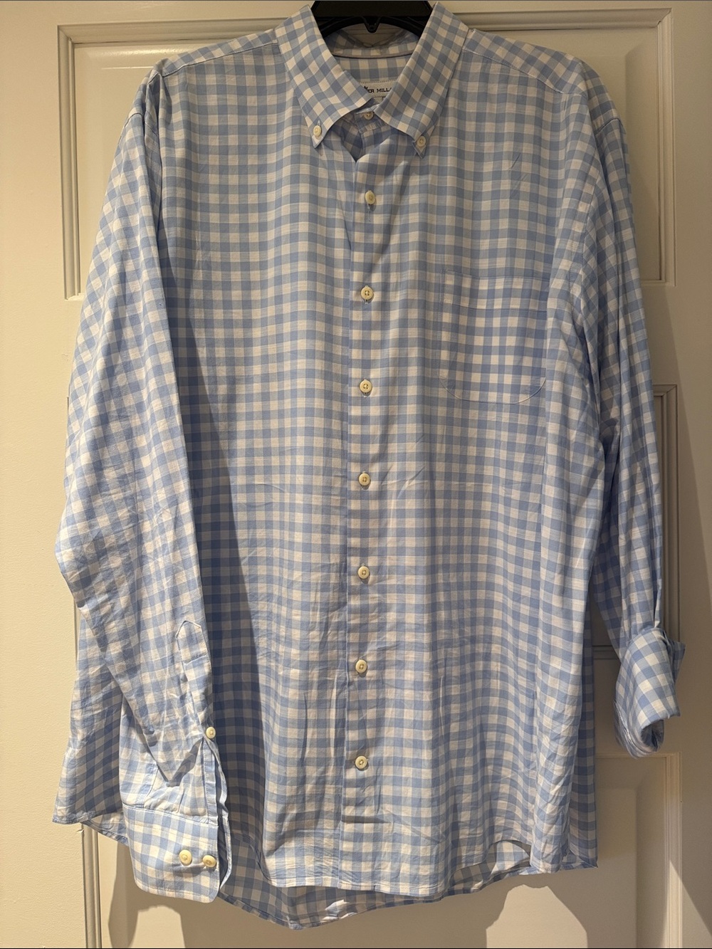 Peter Millar mens performance button down shirt XL